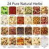 30 Pack Traditional Herbal Detox Foot Soak, Ginger & Mugwort Natural Plant Blend Bath - Smoothes Sore, Stress Relief, Improves Sleep, Pedicure Care Spa at Home 900g view 3
