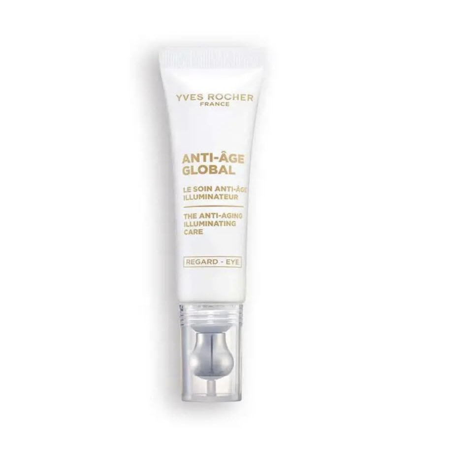 Yves Anti Age Global Anti-Aging Illuminating Eye Care Regenerates Smooths Illuminates All Skin Types Women Day Care 15 ml./0.5 fl.oz.