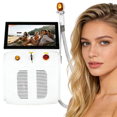 808nm Ice Point Hair Removal Device For Face And Body, Whole Body Hair Reduction, Personal Home and Commercial Use, White