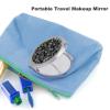 FekiLoot Digital Camo Compact Mirror Mini Portable Travel Makeup Mirrors Metal Ultra Slim Pocket Mirror Folding Handheld Small Mirrors for Purse Handbag Daily Use Or Gift view 3