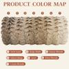CJL HAIR Wide Braided Headbands Hair Piece for Women Synthetic Hair Hoops Head Bands with Teeth Handmade Braid Hairband Accessories Cream Blonde 1PC view 3