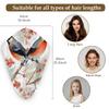 YPPAHHHH Watercolor Bird Hair Towel Wrap for Women, Winter Tree Absorbent Drying Hair Towel with Button Turban Head Wrap for Long, Curly Hair, Thick Hair view 2