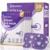 20 Pack Steam Eye Mask, Heated Eye Mask, Warm Compress for Eyes, Lavender view 1