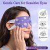 20 Pack Steam Eye Mask, Heated Eye Mask, Warm Compress for Eyes, Lavender view 3