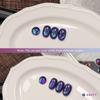 GAOY Aurora Purple Cat Eye Gel Polish, 6 Iridescent Colors, Purple Nebula view 3
