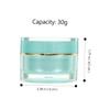 BEBEMOKO Refillable Acrylic Cream Jar with Lid 30g Small Empty Travel Container for Facial Eye Cream Portable Cosmetic Storage Bottle view 2
