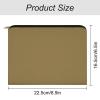 Meaudiwes Fashion Zipper Cosmetic Case, Portable Makeup Case, Personality Toiletry Bag, Travel Cosmetic Toiletry Bag Brown view 2