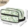 VQUVQV Makeup Bag Leaves Spring Travel Toiletry Bag, Portable Make Up Organizer Cosmetic Case with Handle for Travel Accessories view 2