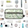 VQUVQV Makeup Bag Leaves Spring Travel Toiletry Bag, Portable Make Up Organizer Cosmetic Case with Handle for Travel Accessories view 4