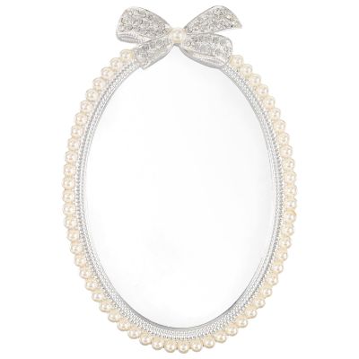 MALUGOGO European Style Alloy Makeup Mirror with Surface for Daily Use