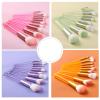 Makeup Brushes Set, 9 Pcs Synthetic Powder Foundation Concealers,Eyeshadow,Eye Shadow,Blush Makeup Brushes Set with Case,Premium Professional Blending Makeup Brushes & Tools Set for Women view 4