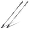 KAZIPOP Stainless Steel Makeup Spatula Mixer Artist Tool for Salon Color Cream Mixing Pigment Blending Spatula Tool for Nail Art Eye Shadow Eyelash Makeup Foundation Spatulas (2) view 1