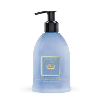 Acqua di Bolgheri Bio Fluid Body Cream LUCE Moisturizing Natural Formula Vegan 300ml