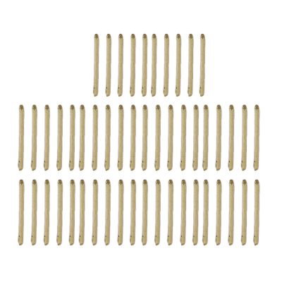 50pcs Tea Stem Stud Earrings for Women, Tea Rod Ear Sticks to Soothe New Piercings, Anti - Inflammation Curing Ear Hole Care with Portable Case (Standard)