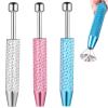3 Pcs Piercing Ball Grabber Tool, Stainless Steel Piercing Removal Tool for Changing Jewelry 4-Prong Claw Septum Ball Screw Tools Piercings Holder Gem Picker Tools for Tiny Objects, Nose Ring view 1