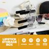 Ipetboom 3pcs Lipstick Organizer Holder with 10-slot Fish Shape Design, Lip Gloss Tower Cosmetic Display Case for Vanity Bathroom Countertop Makeup Storage view 3