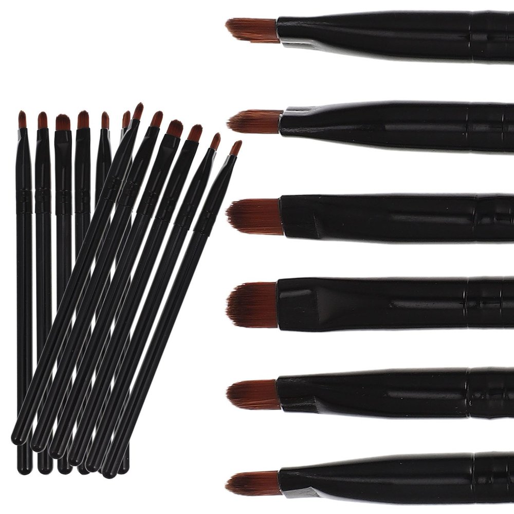 CLISPEED 18 Pcs Eye Makeup Brush Set Flat Concealer Eyeliner Eye Shadow Cosmetic Brushes for Women Professional Makeup Tool Kit