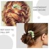 SEWACC 3pcs Chinese Flower Hair Pins with Tassel Vintage Hanfu Hair Chopsticks for Women for Weddings and Traditional Parties view 3