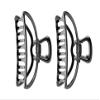 Body Basics Assorted Claw Clips, Open Shape Clow Clip, Metal Rhinestone Bobby Pins Set, (Open Shape Claw Clip, 2 Pc) view 1