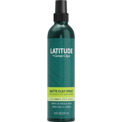 GREAT CLIPS LATITUDE Men's Matte Clay Spray, 8oz