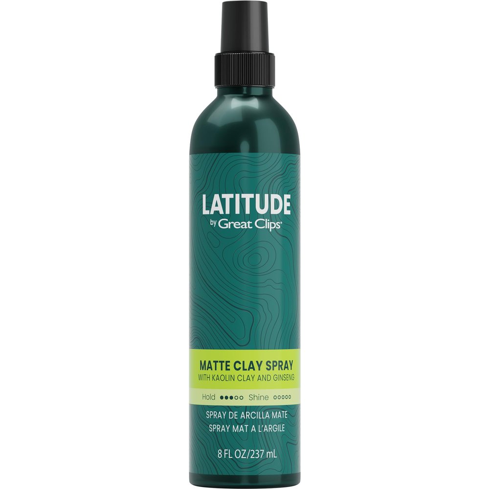 GREAT CLIPS LATITUDE Men's Matte Clay Spray, 8oz