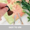 HOMSFOU 30pcs Oval Black Handle Makeup Brushes Set with Premium Horsehair Blush and Foundation Brushes for Travel and Professional Cosmetic Application view 3