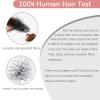 12 Inch Springy Afro Twist Human Braiding Hair 3 Packs Afro Kinkys Bulk Human Hair for Braiding (1B, 12 Inch 3 PACKS) view 2