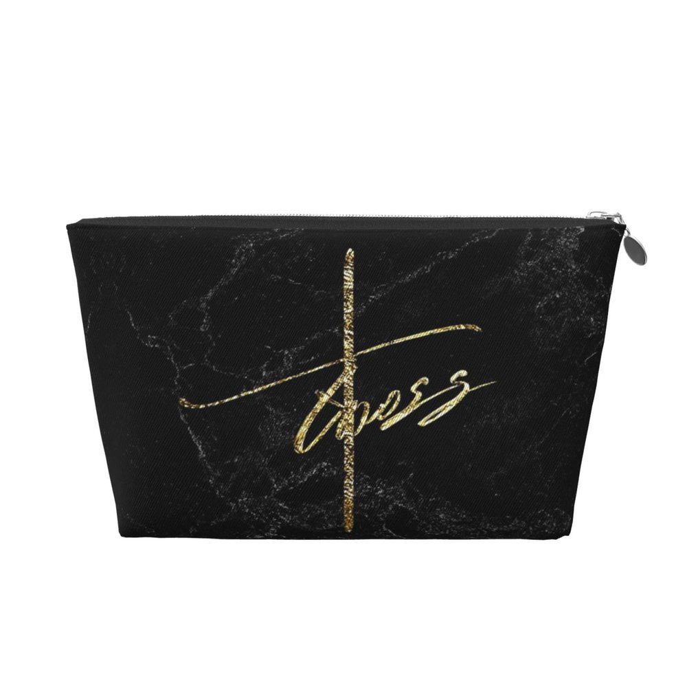 ZLKYSBU Jesus Makeup Bag,God Cosmetic Bag for Women Travel Toiletry Makeup Zipper Pouch
