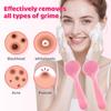2PCS Silicone Manual Facial Cleansing Brush,Skin Friendly Face Scrub Brush,Soft Face Brushes for Cleansing, Waterproof Exfoliating Facial Brushes for Blackheads Makeup Residues Removal (Pink x2) view 4