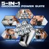 VOPH Head Shavers for Bald Men, 7D Floating Blades Electric Razor with Magnetic Detachable Heads, IPX7 Waterproof Rotary Shaver 5-in-1 Self-Grooming Kit Gift for Balder view 4