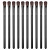 10 PCS Lash Brushes for Cleansing, Fluffy Eyelash Cleaning Brush for Extensions, Lash Shampoo Brushes for Wash, Dual-Purpose Eyeshadow Brush Set for Makeup & Lashs Cleansing (Black) view 1