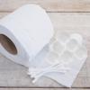 White Degreasing Cotton Balls for Makeup and Nail Care, 1 Bag view 4