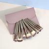 WERTGHJ 10 Mini Makeup Brushes Set Complete Blush and Eye Shadow Lip Beauty Tools view 2