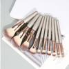 WERTGHJ 10 Mini Makeup Brushes Set Complete Blush and Eye Shadow Lip Beauty Tools view 3