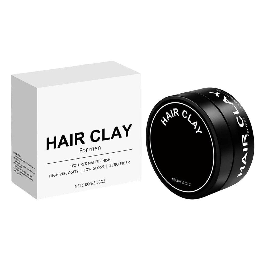 HMDABD Styling Clay for Men Men's Molding Hair Styling Products Long Lasting Styling Clay