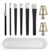 8-Piece Ingrown Toenail Removal Kit & Ingrown Toenail Corrector Tool Ingrown Toenail Lifter, Ingrown Toenail Tool with Storage Box, in Stainless Steel Pedicure Tools for Paronychia & Dead Skin view 1