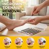 8-Piece Ingrown Toenail Removal Kit & Ingrown Toenail Corrector Tool Ingrown Toenail Lifter, Ingrown Toenail Tool with Storage Box, in Stainless Steel Pedicure Tools for Paronychia & Dead Skin view 2