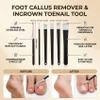 8-Piece Ingrown Toenail Removal Kit & Ingrown Toenail Corrector Tool Ingrown Toenail Lifter, Ingrown Toenail Tool with Storage Box, in Stainless Steel Pedicure Tools for Paronychia & Dead Skin view 3