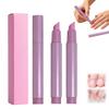 Cuticle Nail Cuticle Remover Pen Nails, Upgrade 3 In 1 Nail Care Pen Cuticle Pusher Nail Oil Pen with Ceramic Tip (Purple 3PS) view 1
