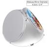 RLDOBOFE Travel Makeup Mirror, Compact, Candy Land Portable for Handbag, Purse, Pocket, Folding, Handheld,Women Gift view 2