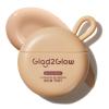 Glad2Glow Flawless Blurring Skin Tint, Buildable Medium Coverage, Squalane Hydrating, 12HR Oil Control Long Lasting, Lightweight Non-Cakey Makeup, Diverse Skin Tones (03 Custard) view 1