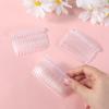 6 Pieces French Side Comb, 14 Teeth Clear Plastic Hair Side Combs, Decorative Hair Combs Clips for Women Girls Bridal Wedding Veil Fine Hairs view 4