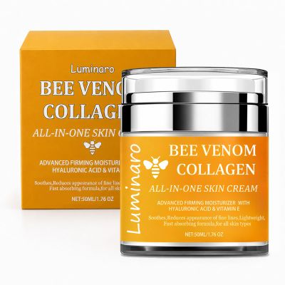 luminaro Bee Venom Cream,Instant Neck&Face Lift,Smooths Wrinkles
