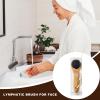 Dry Brush for Face Wood Handle Scrubber Nose Jaw Neck view 2