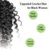 Pre Looped Gogo Curl Crochet Hair Synthetic Braiding Hair for Black Women view 2