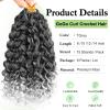 Pre Looped Gogo Curl Crochet Hair Synthetic Braiding Hair for Black Women view 4