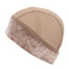 Yechiry Wide Wig Grip Cap, Non Slip Band with Adjustable Touch Fastener, Breathable Mesh Liner Cap for Full Lace Wigs and Thinning Hair (Light Brown) view 1