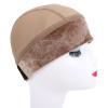 Yechiry Wide Wig Grip Cap, Non Slip Band with Adjustable Touch Fastener, Breathable Mesh Liner Cap for Full Lace Wigs and Thinning Hair (Light Brown) view 2