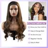 Prisyfab Headband Wig Human Hair Body Wave Headband Wigs for Black Women human hair 1b/30 color Wear and Go Glueless Wig 100% Brazilian Virgin Human Hair Headband wig 150% Density(16inch) view 2
