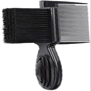 Beard Brush Bristle Double-Sided Hair Comb Cleaning Brushing Styling Tool Black